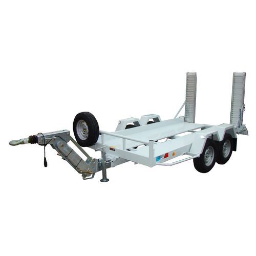 Baumaschinentransporter-Anhänger - TB 1250 PR - Remorques Moiroud - für Industriematerial / einachsig / angehängt