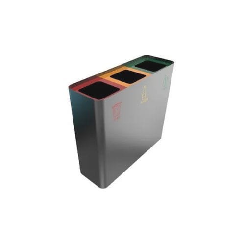Müllbehälter für Recyclingprodukte - T02E80 - Recycleoffice - System