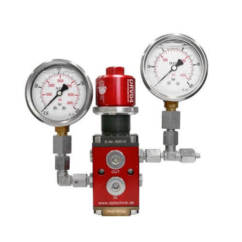 Druckventil - DRV04 - Dosier- und Prüftechnik GmbH - manuell / vorgesteuert / Regel