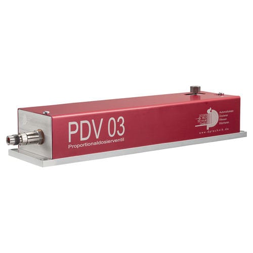 Proportionales Dosierventil - PDV03 - Dosier- und Prüftechnik GmbH - volumetrisch / Präzision / mit großem Viskositätsbereich