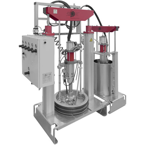 Fasspumpe - FP200-S - Dosier- und Prüftechnik GmbH - für Schmiermittel / für Klebstoffe / Fließfett