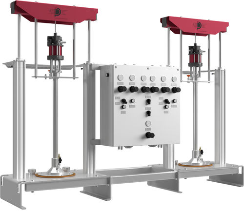 Fasspumpe - FP045-T - Dosier- und Prüftechnik GmbH - für Schmiermittel / für Klebstoffe / Fließfett