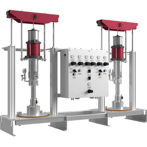 Fasspumpe - FP050-T - Dosier- und Prüftechnik GmbH - für Schmiermittel / für Klebstoffe / Fließfett