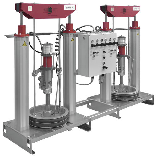 Schmiermittelpumpe - FP200-T - Dosier- und Prüftechnik GmbH - luftbetrieben / stationär / Industrie