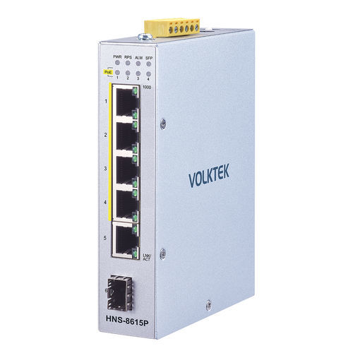 Ethernet-Switch / managed - HNS-8615P - Volktek - 5 Ports / DIP / für den Innenraum