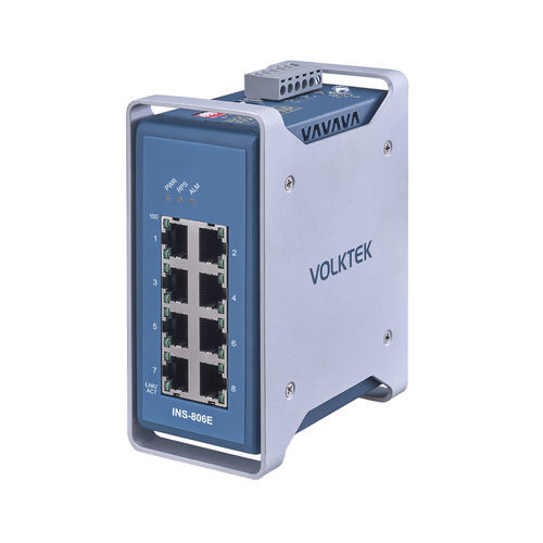 Ethernet-Switch / unmanaged - INS-806E - Volktek - 8 Ports / PROFINET / EtherNet/IP