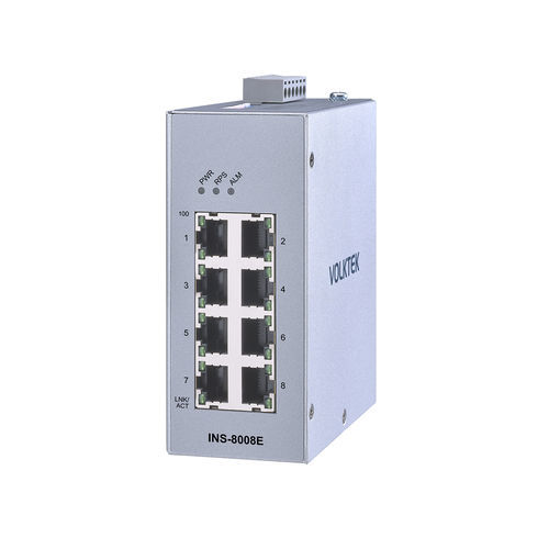 Ethernet-Switch / unmanaged - INS-8008E - Volktek - 8 Ports / PROFINET / EtherNet/IP