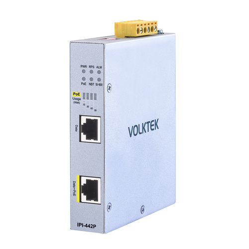 PoE-Injektor / für DIN-Schiene - IPI-442P-90-I - Volktek - IP30