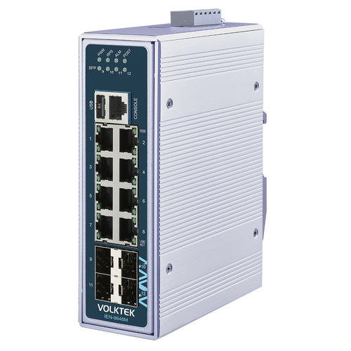 Ethernet-Switch / DNV - IEN-9648M - Volktek - managed / 12 Ports / Gigabit