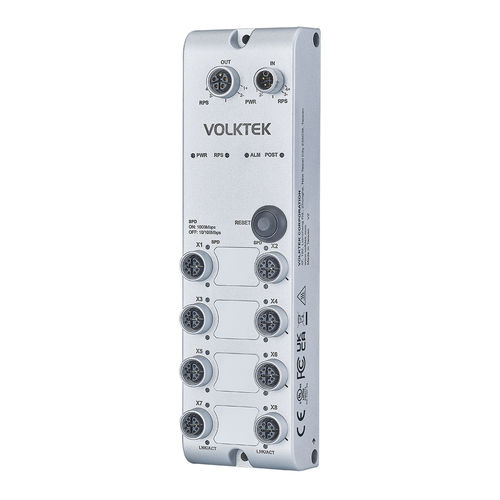 Ethernet-Switch / managed - 8075-8GT-M12 - Volktek - 8 Ports / Netzwerkschicht 3 / Netzwerkschicht 2