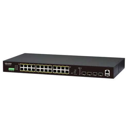 Ethernet-Switch / managed - 9505-24GP4XS - Volktek - 4 Ports / 24 Ports / Netzwerkschicht 2