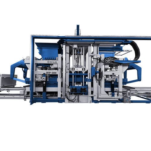 Block Maschine / Beton - RVP-5000 - METALIKA - automatisch / für das Bauwesen