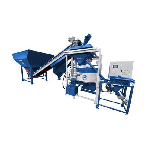 Festinstallierte Betonmischanlage - MBT-450V - METALIKA - automatisch