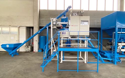 Festinstallierte Betonmischanlage - BS-15 - METALIKA - Spezial / automatisch / kompakt
