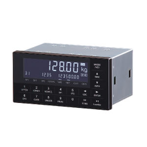 Wägeindikator mit LCD-Anzeige - W100 series - MG Co., Ltd. - für DIN-Schiene / IP65 / RS-485