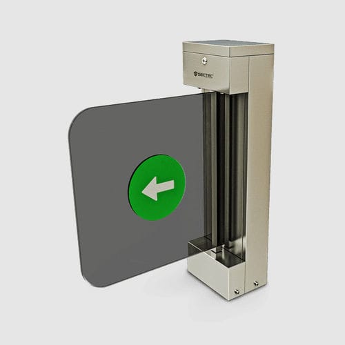 Einflügeliges Eingangstor - SCT210 - Sectec Security Technology - automatisch / Edelstahl