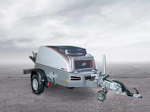 Estrichförderer auf Sattelschlepper - MIXMAN D5 HURRICAN - GB Machines - Diesel