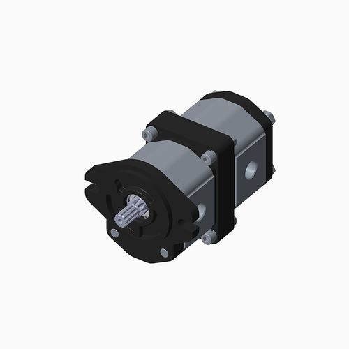 Tandem-Hydraulikpumpe - Group 2 + Group 2 - Boden Hydraulics Co. Ltd. - Zahnrad / hydraulisch gesteuert / für Industrieanwendungen