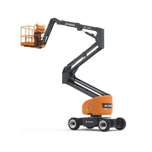 Gelenkarbeitsbühne auf Rädern - SAL-14EJ - Changsha Skyboom Heavy Industry - elektrisch / für Schiffswerften / für Baustelle