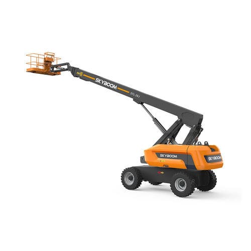 Teleskoparbeitsbühne auf Rädern - STL-26J - Changsha Skyboom Heavy Industry - dieselbetrieben / für Schiffswerften / für Baustelle