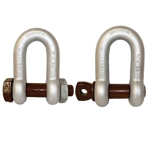 Schäkel zum Heben von Lasten / D - 1320 80 03 - Net Mak Metal Makine San. Ve Tic. Ltd. Sti. - mit Verriegelungen und Sicherungsmuttern / Schrauben