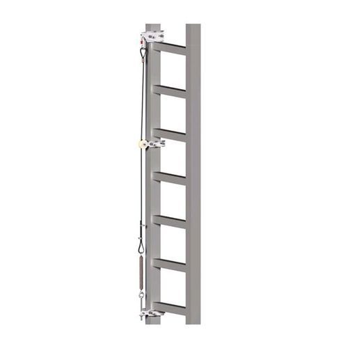 Vertikale Rettungsleine - 4100 01 40 - Net Mak Metal Makine San. Ve Tic. Ltd. Sti. - Fallschutz / für Arbeiten in großen Höhen