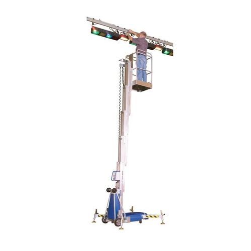 Mobile Hubmastbühne - 5502 0 - Net Mak Metal Makine San. Ve Tic. Ltd. Sti. - batteriebetrieben / Innen- und Außenbereich