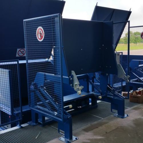 Hydraulischer Mülltonnenkipper - HKV - Presto - elektrisch