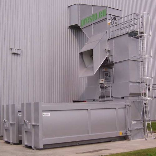 Müllpresse für Mischabfall - SP series - Presto - für Mülltrennung / stationär / Schnecken