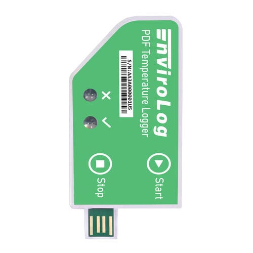 Temperatur-Datenlogger - EV-16 - envirolog - USB / ohne Display / für Lebensmittelanwendungen