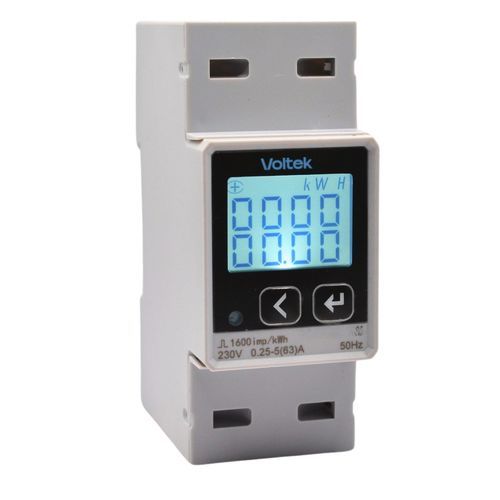 MID-zertifizierter elektrischer Energiezähler - VE2D-63 - Voltek Energy Limited - einphasig / für DIN-Schiene / RS-485