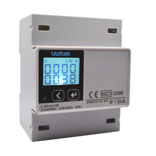 Elektrischer Energiezähler / Multifunktion - VE4D-63 - Voltek Energy Limited - dreiphasig / für DIN-Schiene / MID-zertifiziert