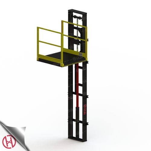 Hydraulischer Lastenaufzug - OHC LIFT - für Industrieanwendungen / Säulen