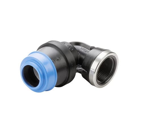 Hydraulikanschluss - 6430 - Hawle - Gewinde / Schnell / 90°-Winkel