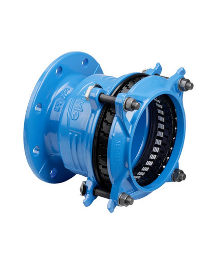 Hydraulikadapter für Rohre - 7994 - Hawle - Flansch / Stahl / gerade