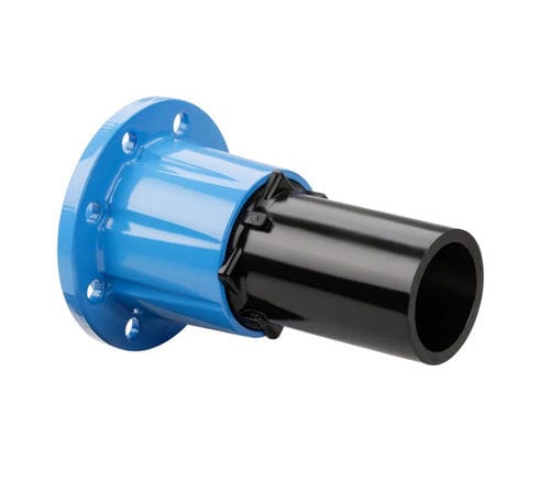 Hydraulikadapter für Rohre - 0310 - Hawle - Flansch / Edelstahl / Eisen