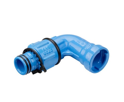 Hydraulikanschluss - 6469 - Hawle - Muffen / 90°-Winkel / DIN