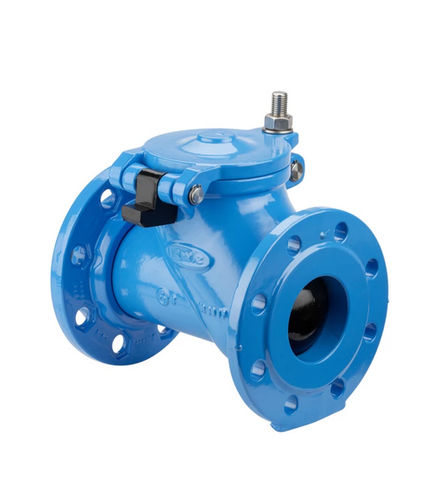 Kugelrückschlagventil - 9841 - Hawle - für Wasser / Flansch / mit Rostschutz