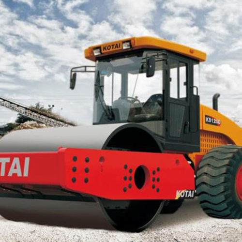 Einzylinder-Walze - KS125D  - Qingdao Ketai Heavy Industry Machinery Co., LTD., - mit Gelenk
