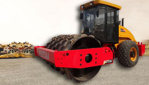 Einzylinder-Walze - KS125PD - Qingdao Ketai Heavy Industry Machinery Co., LTD., - mit Gelenk