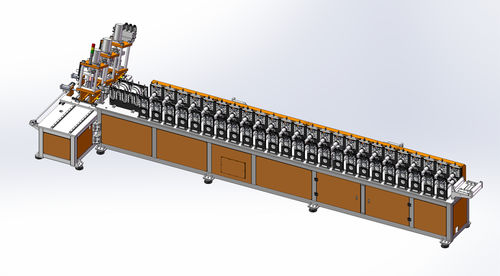 Metallrahmen-Produktionsanlage - Savany Machine Co., Ltd. - für Spulen / automatisch / kontinuierlich