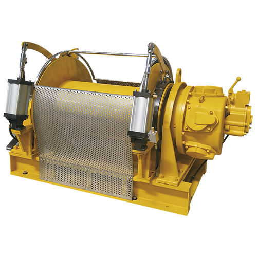 Pneumatische Winde - LW21-025 - Rosit GmbH - Drahtseil / Traktion / kompakt