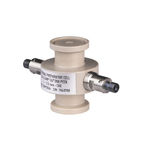 Durchflusszelle für Flüssigkeiten - TC series - ECOM - UV-Vis / Prozess / PEEK