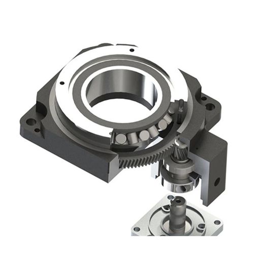 Drehbarer Positioniertisch - Hansheng Automation (Dongguan) Co., Ltd. - motorisiert / zum Schweißen / Industrie