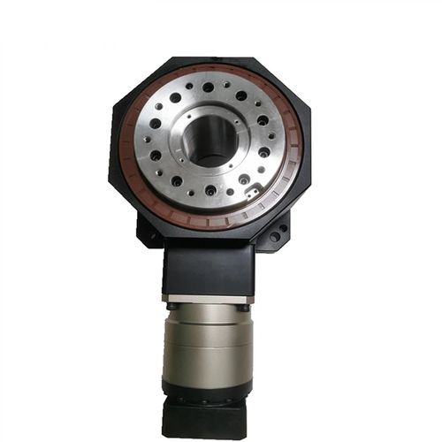 Schrittmotorgesteuerter Rundschalttisch - HRM-260 Series - Hansheng Automation (Dongguan) Co., Ltd. - horizontal / für die Medizintechnik / hohl