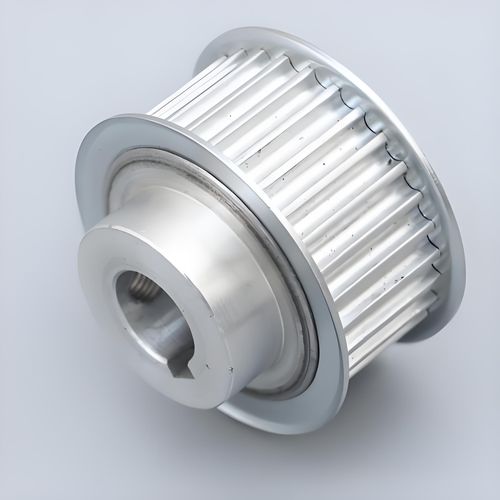 Keilriemenscheibe - Hansheng Automation (Dongguan) Co., Ltd. - synchron / für Zahnriemen / Metall
