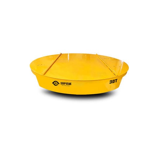 Elektrischer Drehtisch - DWPZ - Henan Peisa Machinery Co., Ltd - horizontal / für Schienenzerspanung