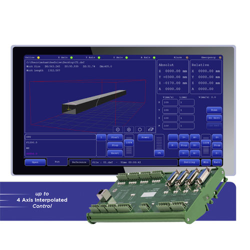 Software-Schnittstelle / CNC - XYZA-ProfileCut - Radonix Technology - TCP/IP / 4-Achs / für Plasmaschneidmaschinen