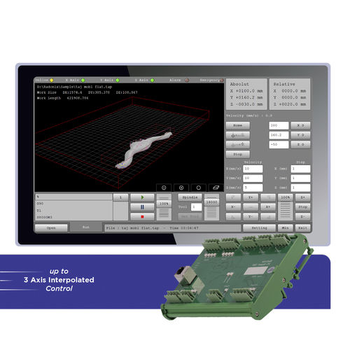 Software-Schnittstelle / CNC - XYZ-Router-TC - Radonix Technology - TCP/IP / 3-Achs / für Holzbearbeitungsmaschine
