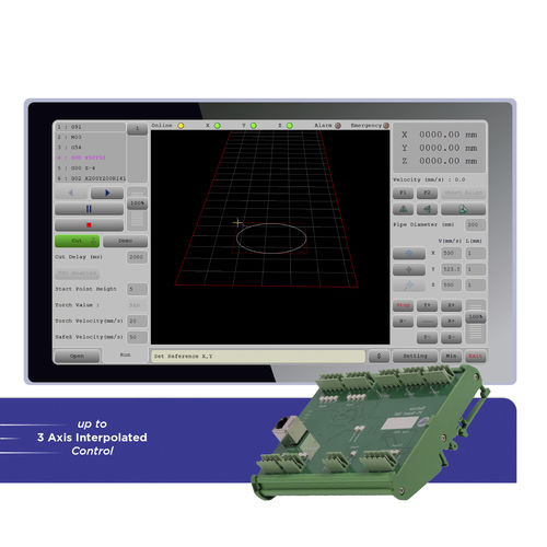 Software-Schnittstelle / CNC - XYZ Pipe Cutter - Radonix Technology - 3-Achs / mit Höhenkontrolle für den Schweißbrenner / für Plasmaschneidmaschinen